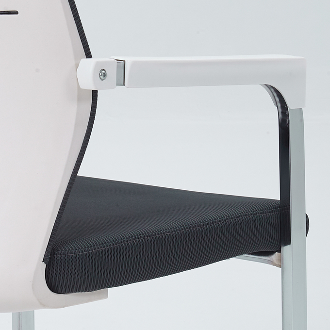 Mesh Lumbar Support Ergonomic Guest Visitor Waiting Room Chair Conference Office Meeting Chair