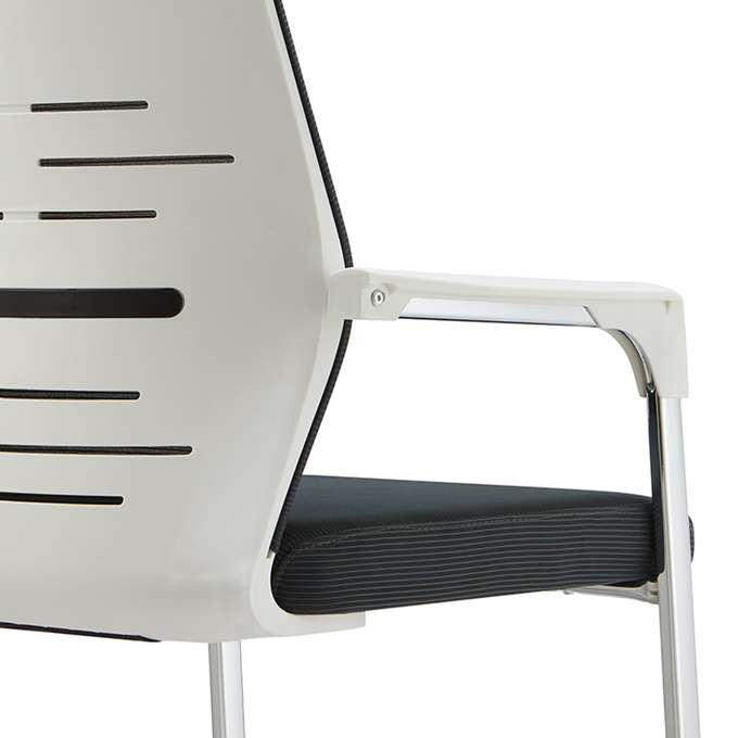 Low Price Factory Wholesale Home Furniture Mesh Office Chair Without Wheels Conference Chairs Office Staff Chair
