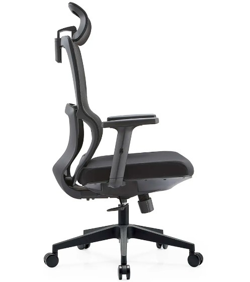Black Full Mesh Mesh Furniture Lumbar Support Massage Modern Wholesale Armrest Comfort Fabric Ergonomic Office Chair