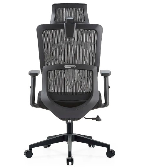 Black Full Mesh Mesh Furniture Lumbar Support Massage Modern Wholesale Armrest Comfort Fabric Ergonomic Office Chair