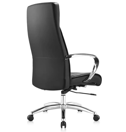High Back Pu Leather Ergonomic Adjustable Swivel Office Chair