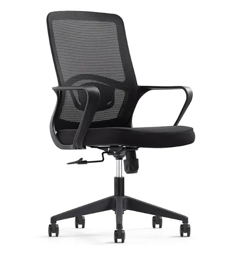 High Back Adjustable Computer Staff Chair Swivel Mesh Ergonomic Manager Office Chairs With Wheels