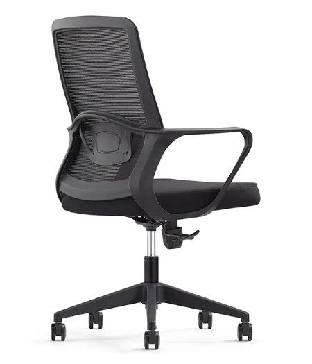 High Back Adjustable Computer Staff Chair Swivel Mesh Ergonomic Manager Office Chairs With Wheels