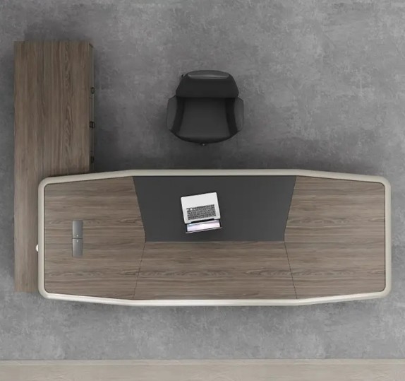 High End Ceo Table Modern Office Furniture Luxury Executive Office Desk Office Table With Side Table And Drawer Cabinet