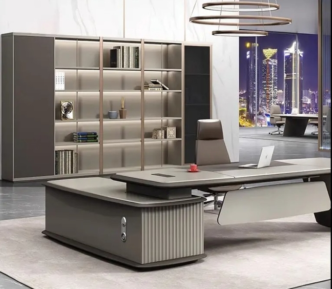 Factory Hot New Commercial Furniture Office Large Bookshelf Mfc File Storage Office Cabinet