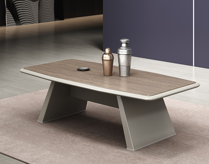 Office Furniture Modern Sofa Center Table Set Mdf Wooden Tea Table Coffee Table