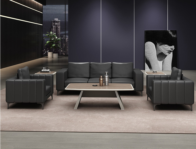 Office Furniture Modern Sofa Center Table Set Mdf Wooden Tea Table Coffee Table