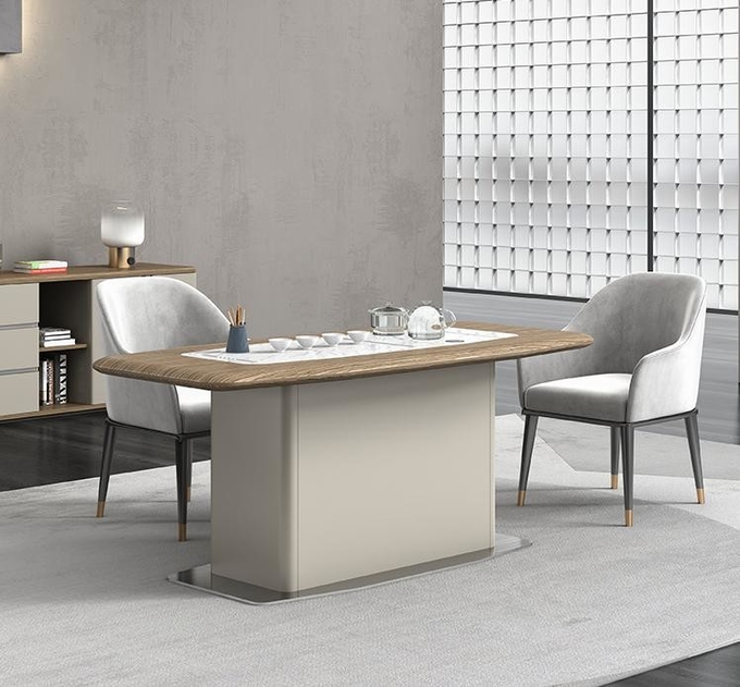 Office Furniture Modern Sofa Center Table Set Mdf Wooden Tea Table Coffee Table