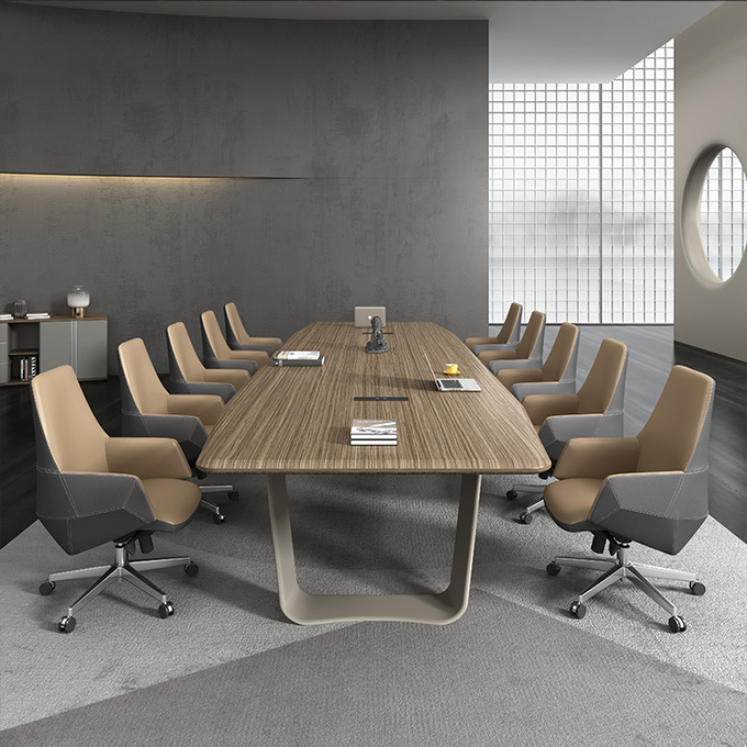 Office Furniture Room Office Conference Table Mdf Modern Office Oem Wood Veneer Conference Table Meeting Table