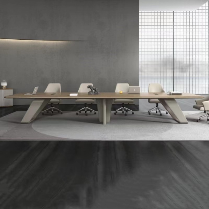 Office Furniture Room Office Conference Table Mdf Modern Office Oem Wood Veneer Conference Table Meeting Table
