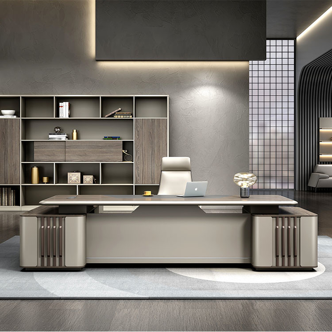 Luxury Wooden Ceo Tables Boss Manager Office Table Modern Executive Desks Escritorio Office Desk