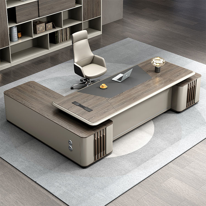 Luxury Wooden Ceo Tables Boss Manager Office Table Modern Executive Desks Escritorio Office Desk
