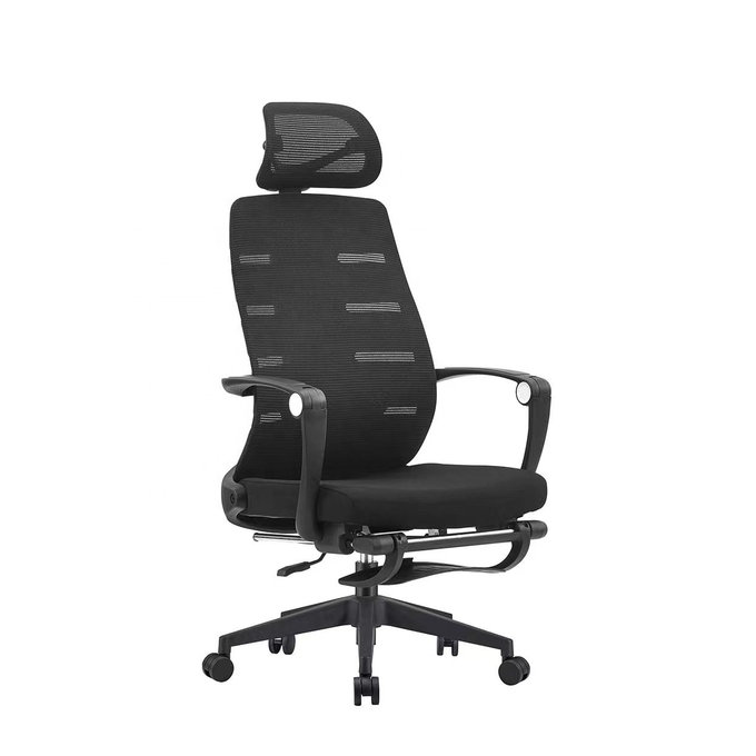 Premium Ergonomic Office Chair for Long Hours of Comfortable Sitting Adjustable Black Mesh Executive Desk Chair