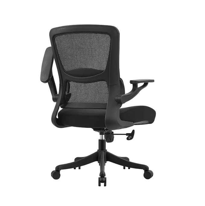 Ergonomic Office Chairs With Adjustable Armrests Waist Support Impeller Rolling Mesh Computer Administrative Rotating Chair