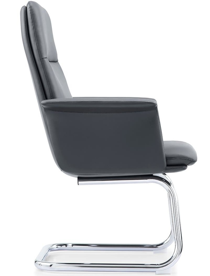 Factory supply office furniture half genuine leather boss chair executive office chair suitable for most office spaces