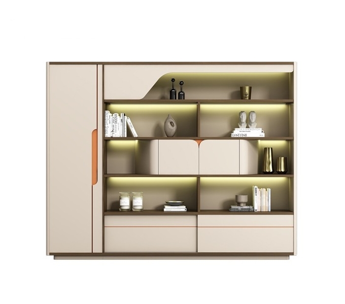 Wholesale Manufacturer Hot Sale Bookcase Book Shelf Modern Office Furniture Overhead Filing Cabinet