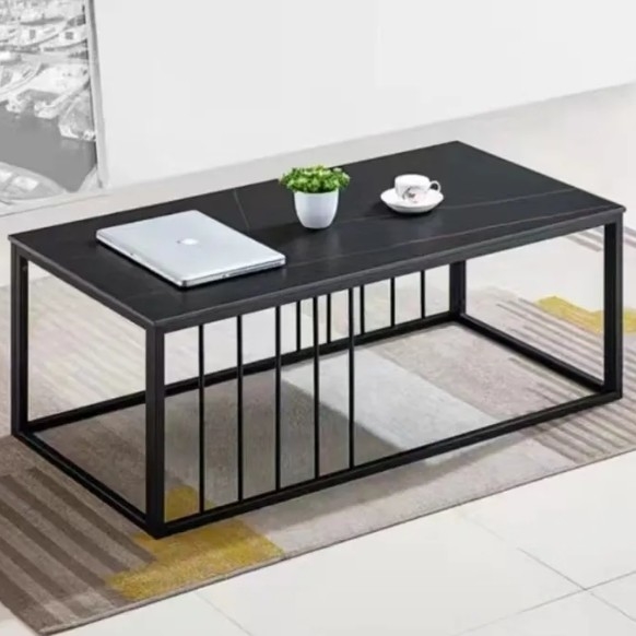 New Products Latest Models Rock Plate Tea Table Office Sofa Coffee Table Combination Reception Room Simple Modern Tea Table